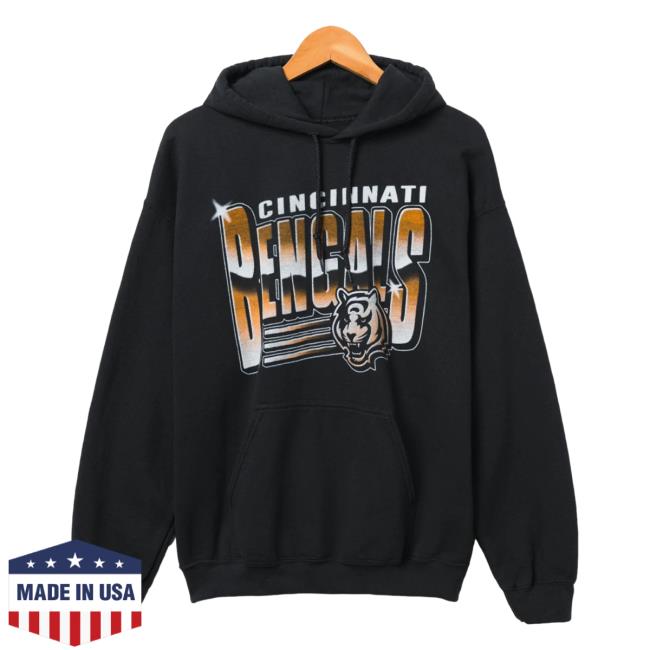 Official Junk Food Apparel Clothing Store Shop Junkfoodclothing Cincinnati Bengals Chrome Flea Market Sweatshirt