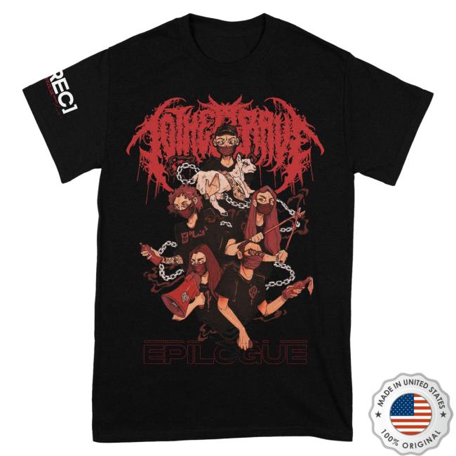 Official To The Grave Rising Merch To The Grave - Epilogue [Rec] Black T Shirt Risingmerch