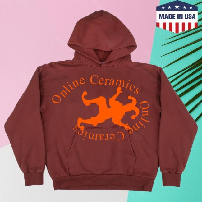 Official Online Ceramics Jester Logo Hooded Sweatshirt