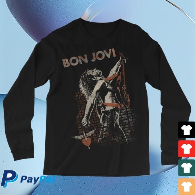 Bonjovi Bed Of Roses Long Sleeve