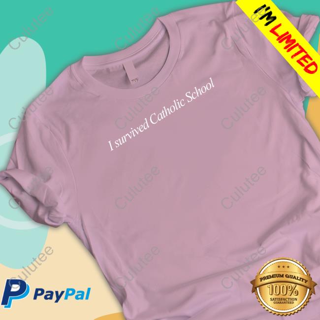Edgewoodcollective I Survived Catholic School Tee Shirt