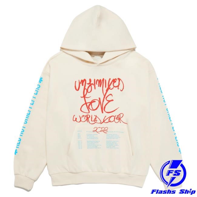 Official Red Hot Chili Peppers Unlimited Love USA Tour Popover Hoodie