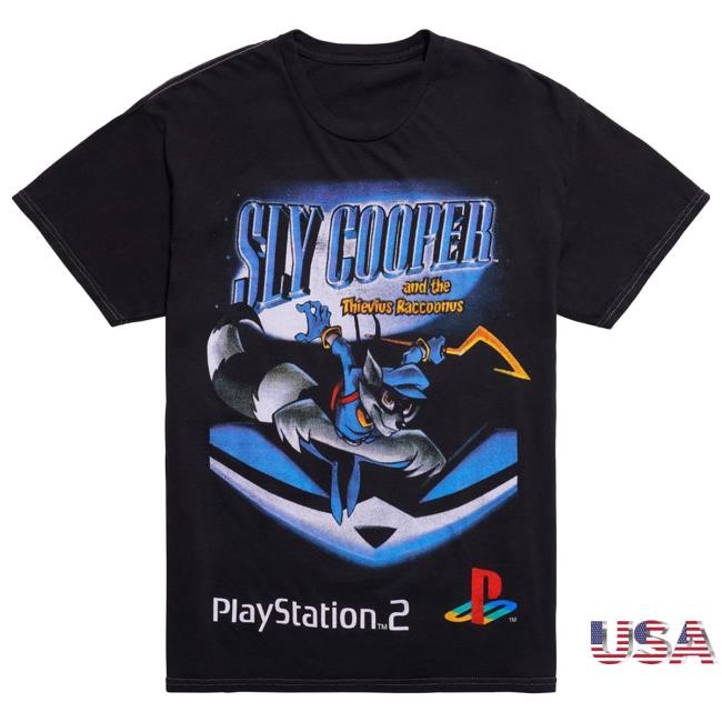 Playstation 2 Sly Cooper And The Thievius Raccoonus Shirt