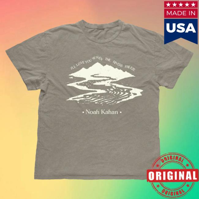 Official Noah Kahan Clothing Store Shop River Run Tee Noahkahan Merch