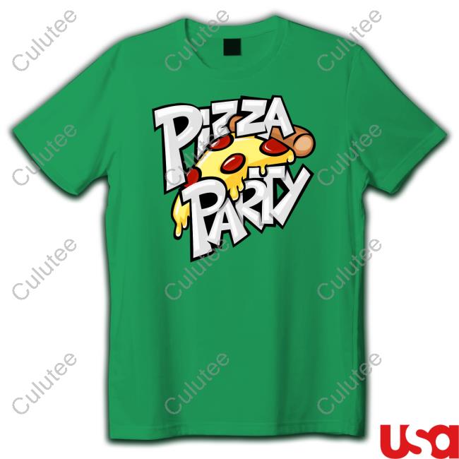 Pearly Baker Fermentables Pizza Party Tee Shirt