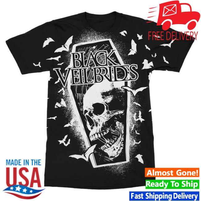 Official Black Veil Brides Merch Store Black Veil Brides Bats Day Attractive Shirt Black Veil Brides Clothing Shop