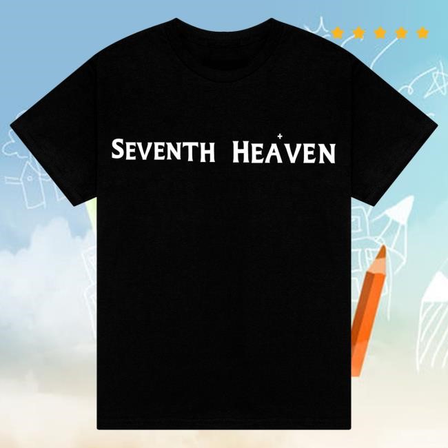 Official Seventh Heaven Logo Pullover Hoodie (Black) 7Th Heaven