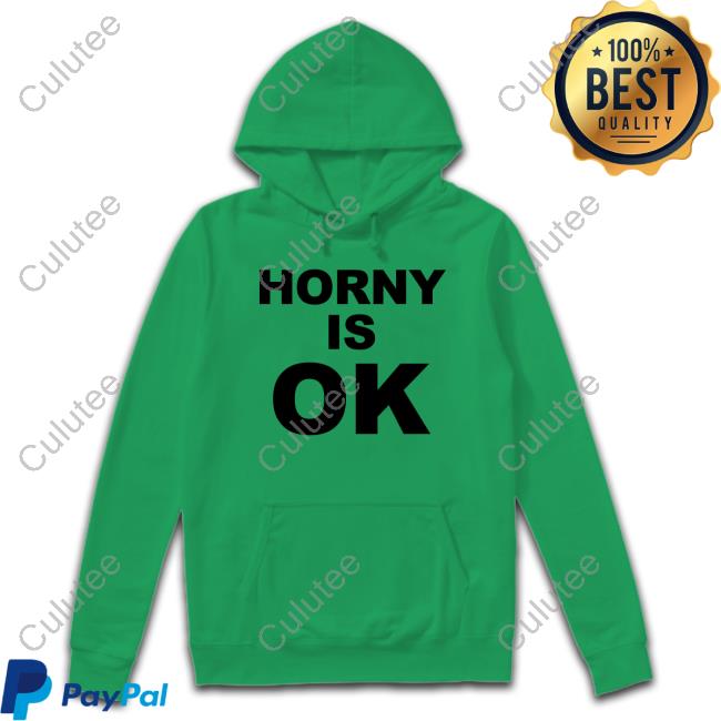Official Horny Is Ok Tee Shirt