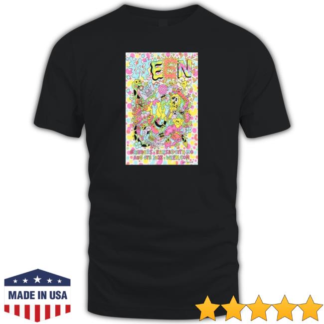 Poster Ween August 4 2023 Grinders Kansas City, Mo Shirt Shirt