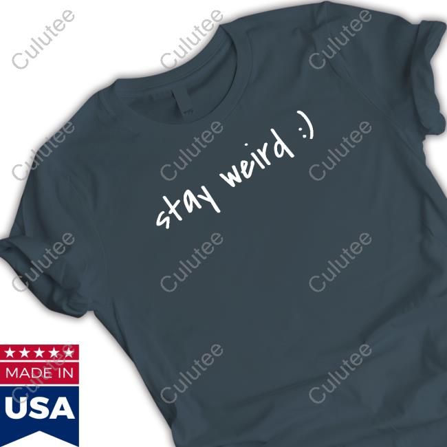 Official Kendrick Curry Merch Stay Weird Tee Kendrickcurry