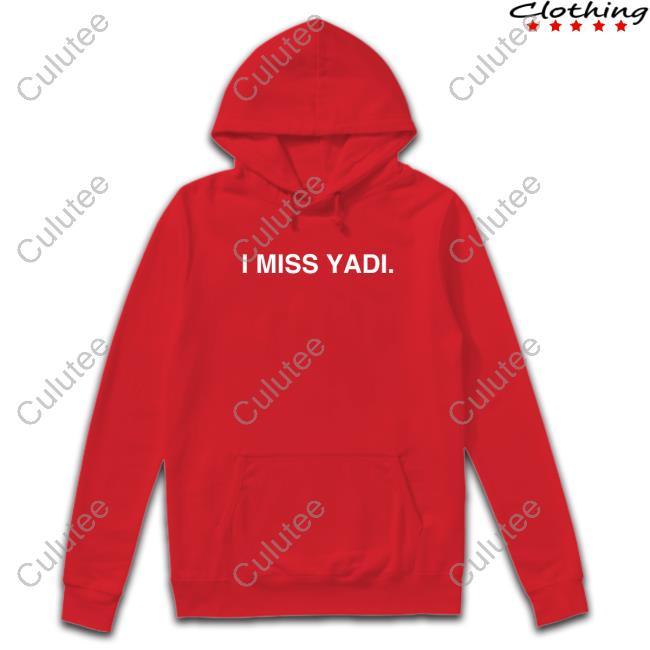 Obvious Shirts Shop St. Louis Baseball I Miss Yadi Top Shirt