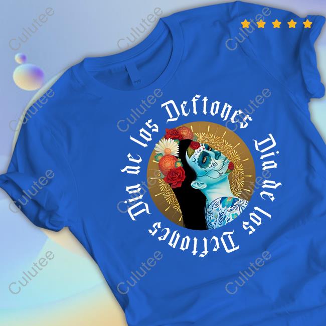 Dia De Los Deftones 2023 La Catrina Circle T-Shirt