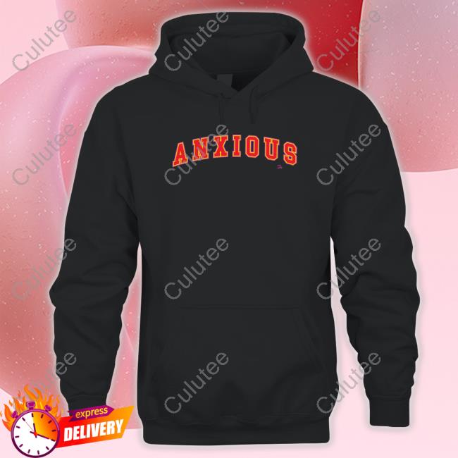 Official Tom Cardy Merch Anxious Black T Shirt TomCardy