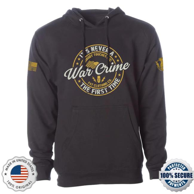 Official The Fat Electrician Merch Bunker Branding War Crime Sweaters