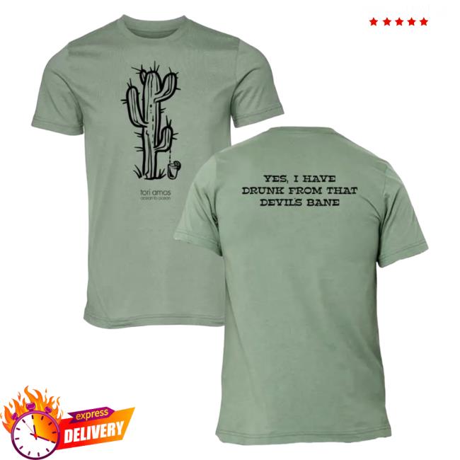 Official Hello Merch Tori Amos Devil's Bane Sage Tee HelloMerch ToriAmos