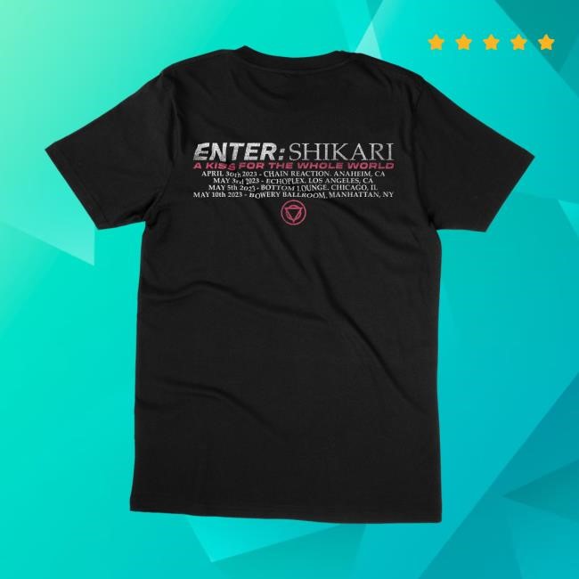 AKFTWW Dots USA Tour Shirt - Enter Shikari