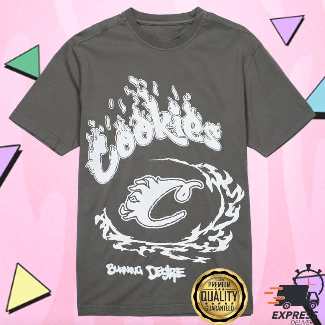 Official Cookies Merch Store Cookies Spring 2 Slow Burn Pigment S/S Tees Grey Apparel Clothing Shop Cookiessf