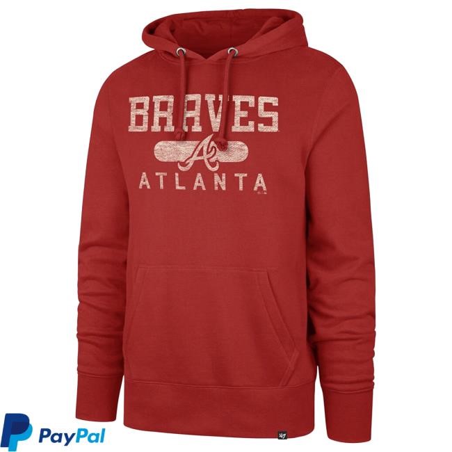 Rally House Atlanta Braves Mens Red Mainframe Hoodie 2026
