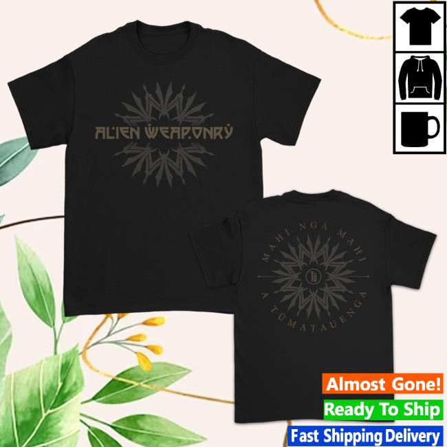 Official Kings Road Merch Store Alien Weaponry Tu Radial T Shirt (Black) Kings Road Shop