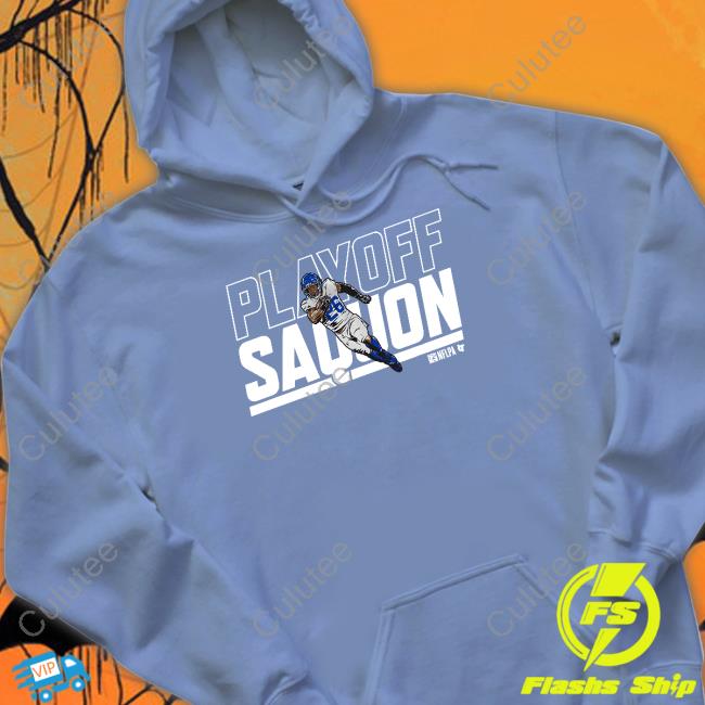 Breakingt Merch Playoff Saquon Barkley Short-sleeved T-shirt