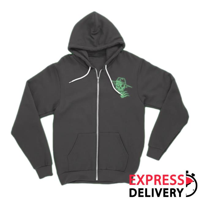 Official Orchideight Merch Detective Spooky Zip Up Hoodie