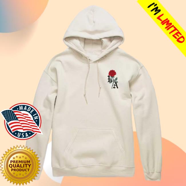 Official Tillys Merch Store Shop Los Angeles Rose La Unisex Hoodie Tillys Apparel Clothing