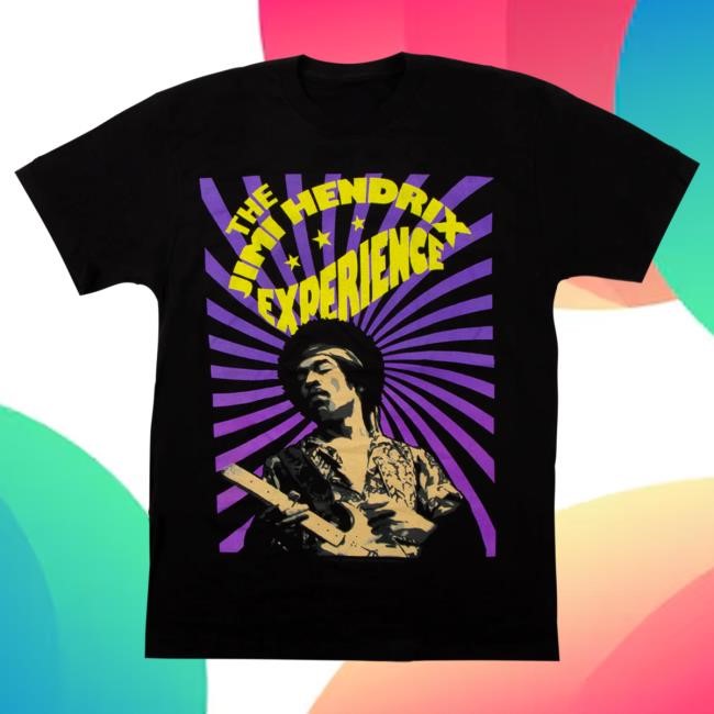 Jimi Hendrix Black The Jimi Hendrix Tees