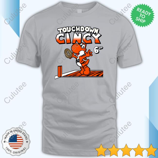 Touchdown Cincy 6 Up #80 Shirts