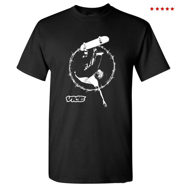 Vice Barbed Wire Skater New Shirt VICE Merch