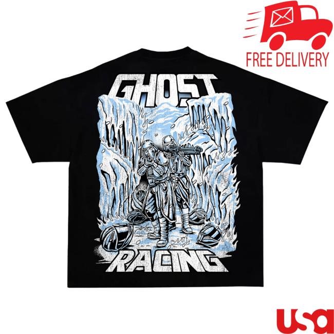 Snowtrooper Ghost Graphic Shirt Ghost Racing Drop Edit Snowtrooper Ghost Racing Shirt Official Merch Street Capsule