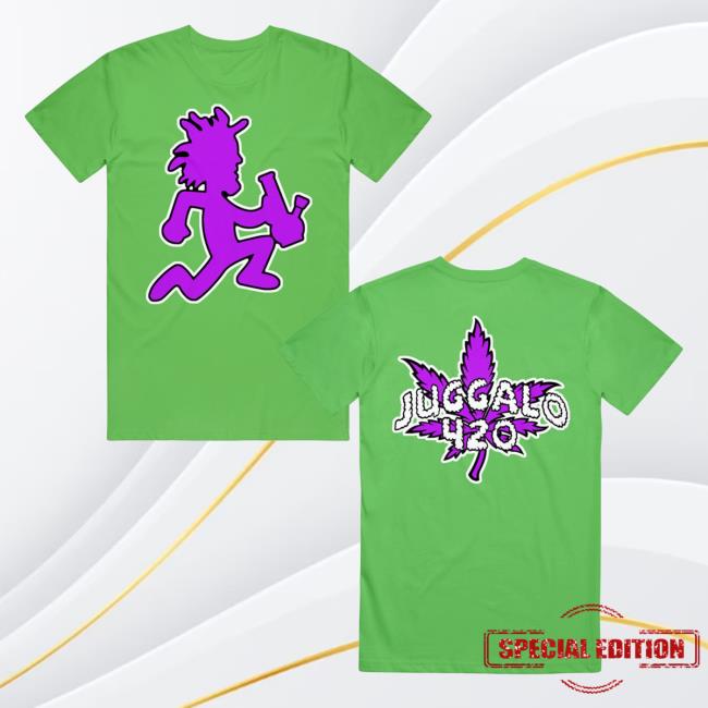 Icp Insane Clown Posse Bong Man Green Vintage Long Sleeve T Shirt