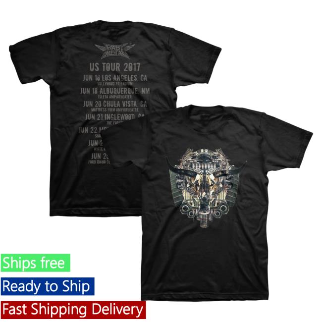 Official Baby Metal Merch Store BabyMetal Metal Fox Shirt Baby Metal Apparel Clothing Shop