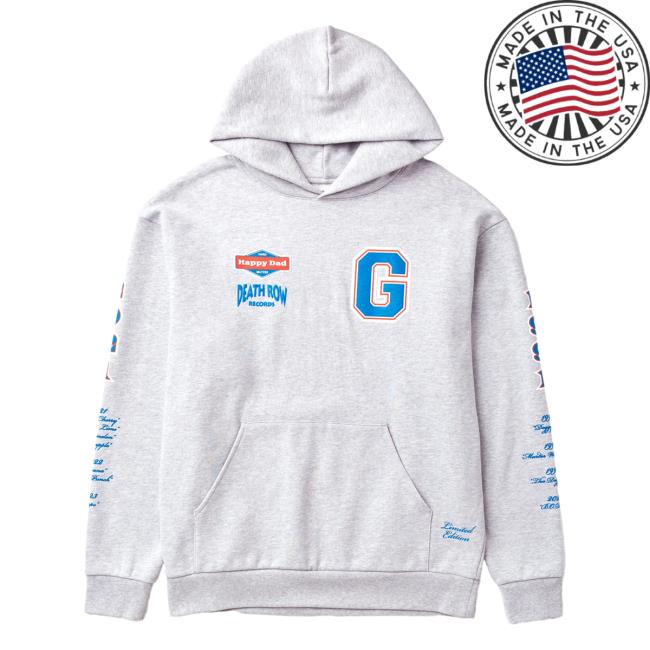Official Happy Dad Merch Store Shop Happy Dad X Death Row Varsity Hoody