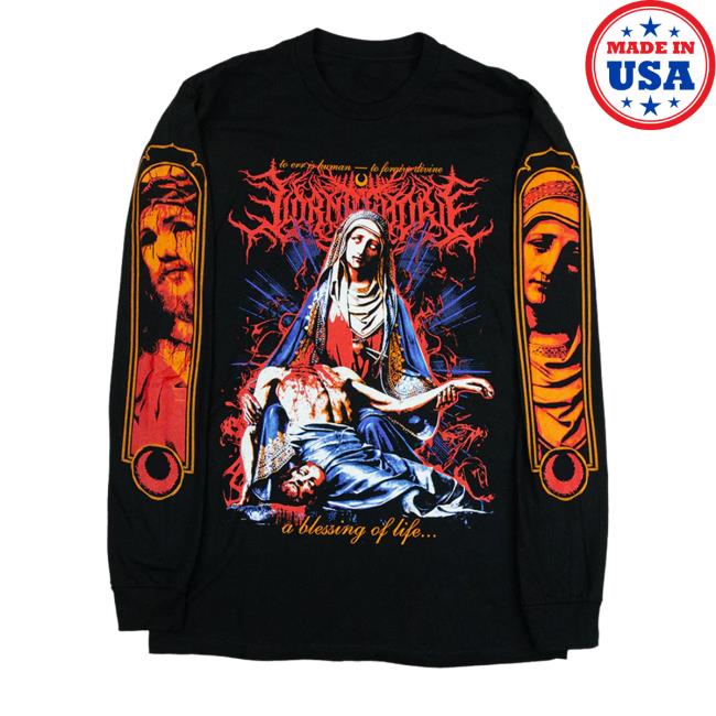 Official Lorna Shore Merch Lorna Shore Blessing Long Sleeve T Shirt