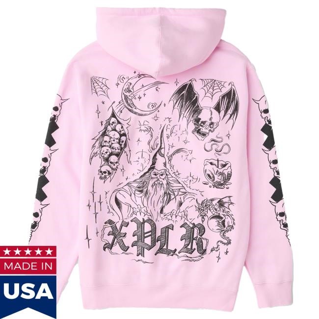 Official Sam And Colby Merch Store Inked Hoody Black Xplr Shop