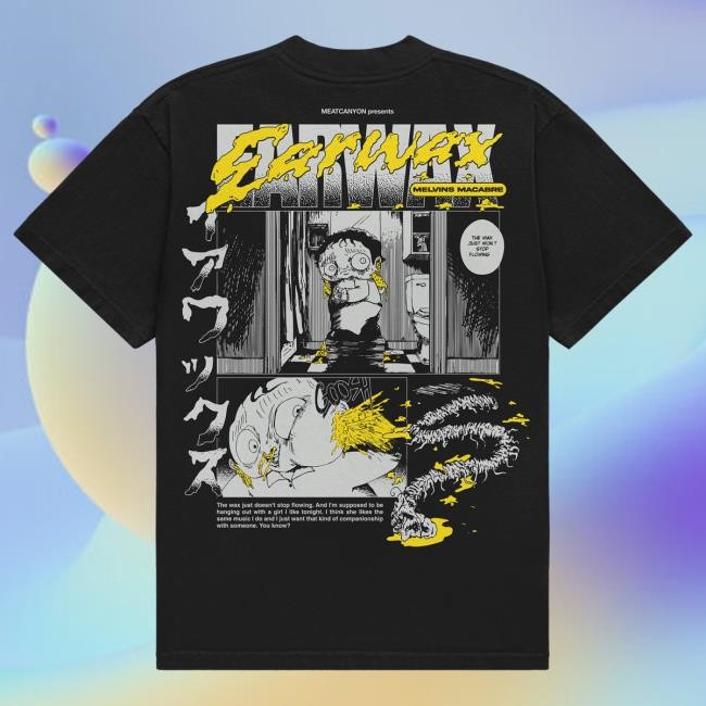 Official Papa Meat Merch Meatcanyon Earwax New Shirt