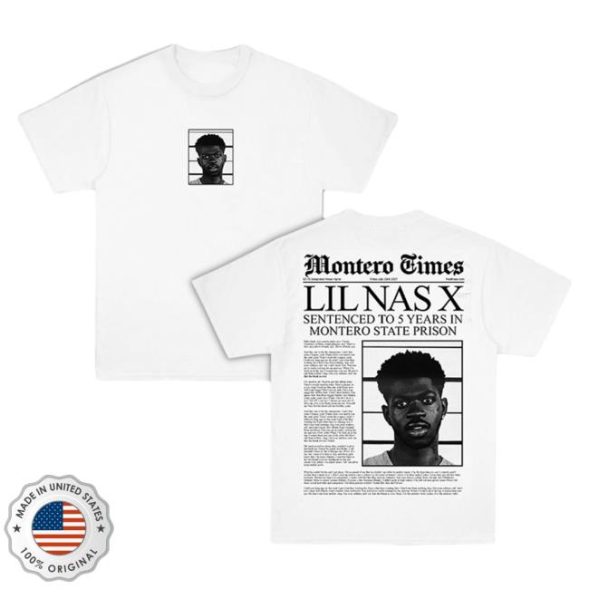 Official Lil Nas X Merch Store Lil Nas X Industry Baby Montero Times White Hoodies Lil Nas X Apparel Clothing Shop LilNa