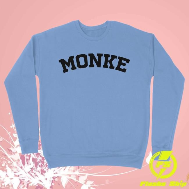 Official Monke Clothing Monke Varsity Crewneck Sweatshirt MonkeClothing