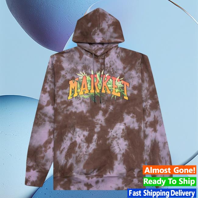 Official Feature Merch Store Shop Market Arc Herbal Remedy Tie-Dye Crewneck - Purple/Grey/White Feature Apparel Clothing