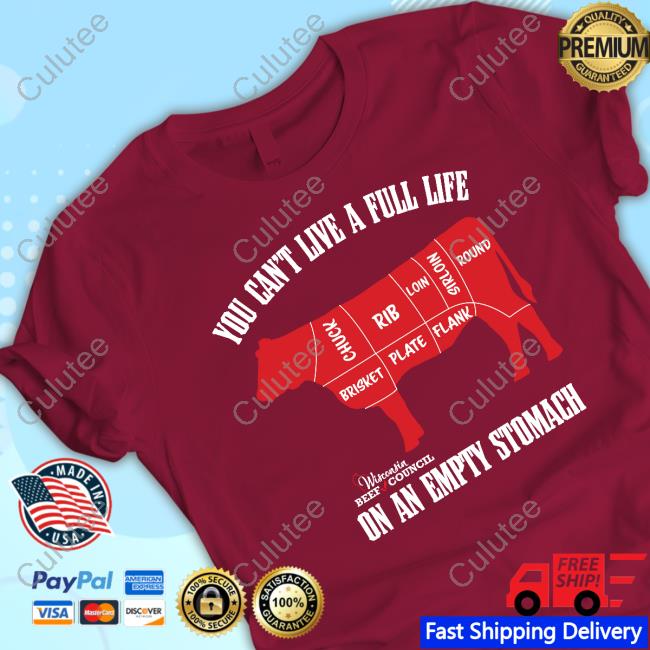 Official The Wisconsin Beef Council Black Tee Shirt