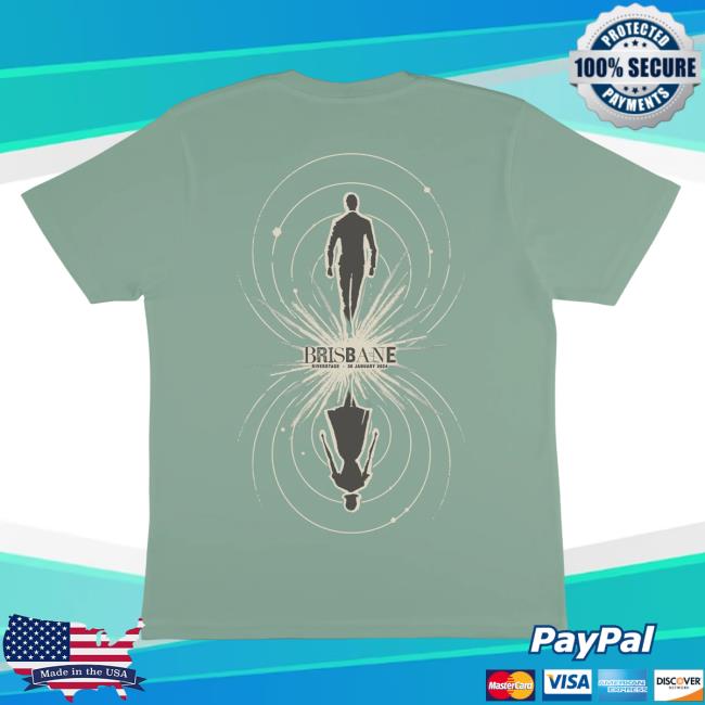 Official Louis Tomlinson Merch Store Shop Louis Tomlinson Brisbane Riverstage World Tour Green New Shirt - Australia