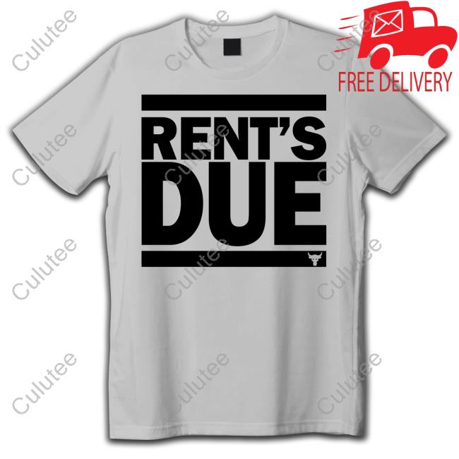 Official Project Rock Rents Due T Shirts