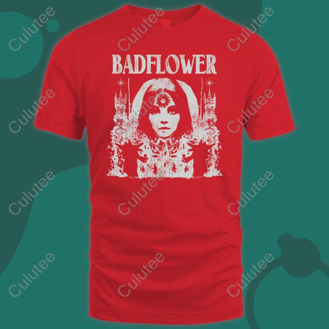 Girl Flower Badflower T Shirt