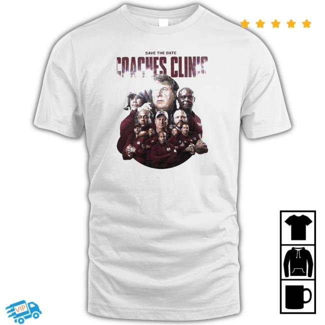 Official Save The Date Coaches Clinic Mike Leach Sweatshirt