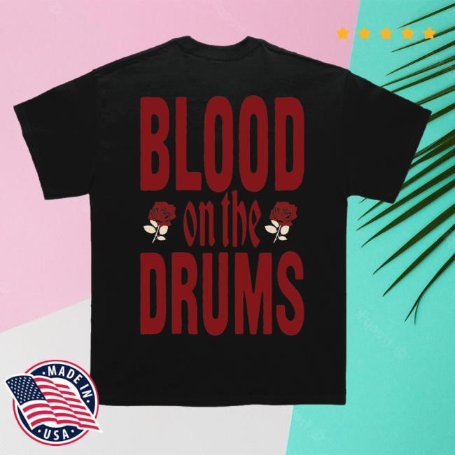 Blood On The Drums Frame Shirt Ashton Irwin