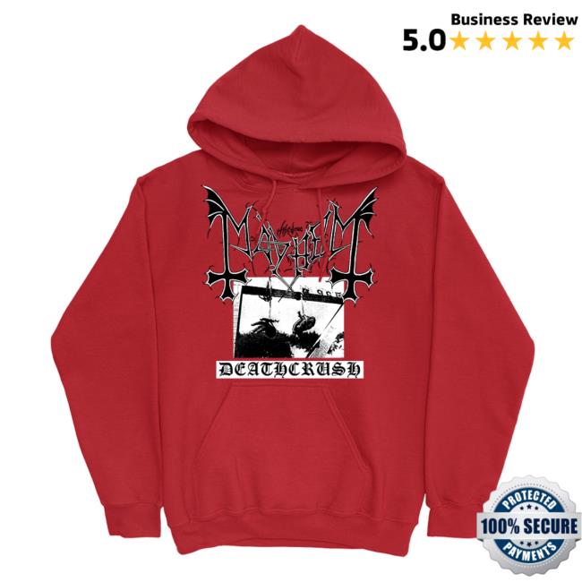 Official Mayhem Deathcrush (Red) Pullover Sweatshirt