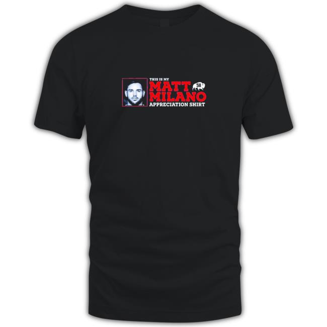 Official This Is My Matt Milano Appreciation Hooded Sweatshirt