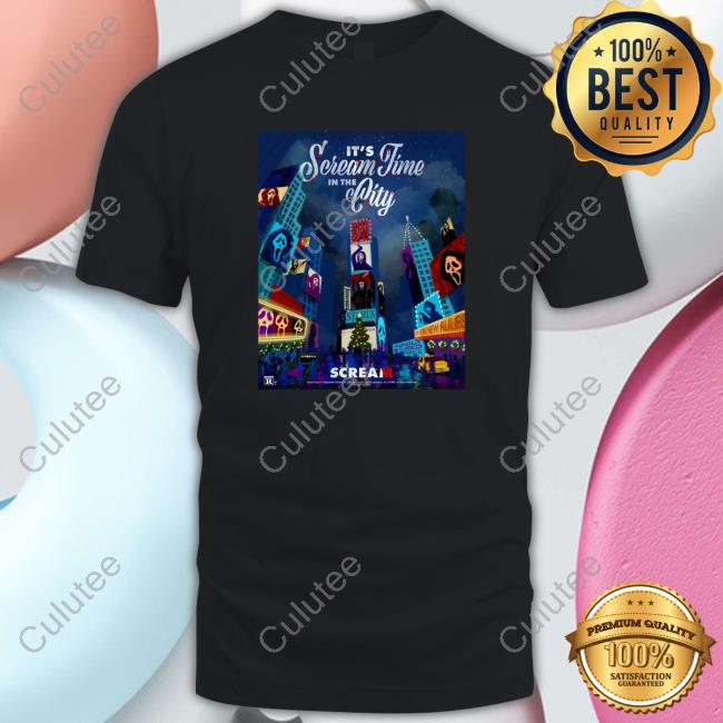 It's Scream Time In The City Shirt