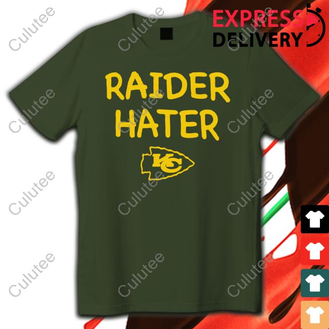 Raider Hater Kansas City Chiefs Long Sleeve T Shirt
