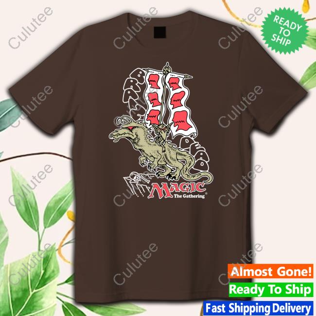 Brain Dead Magic The Gathering Goblin Rider Shirt